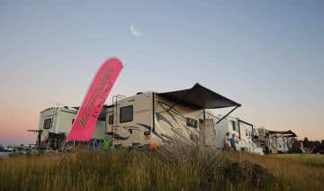 Can I Take My Happy Campers RV to a Music Festival?