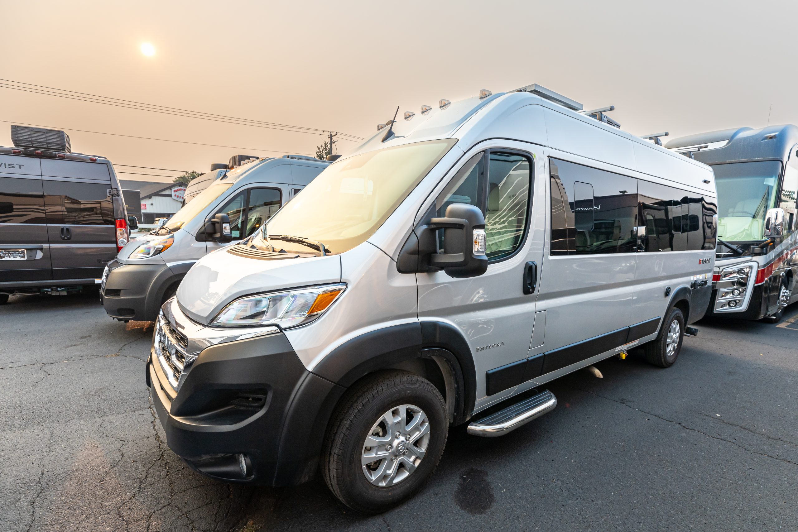 2024 Entegra Ethos 20T exterior showing compact size perfect for scenic drives