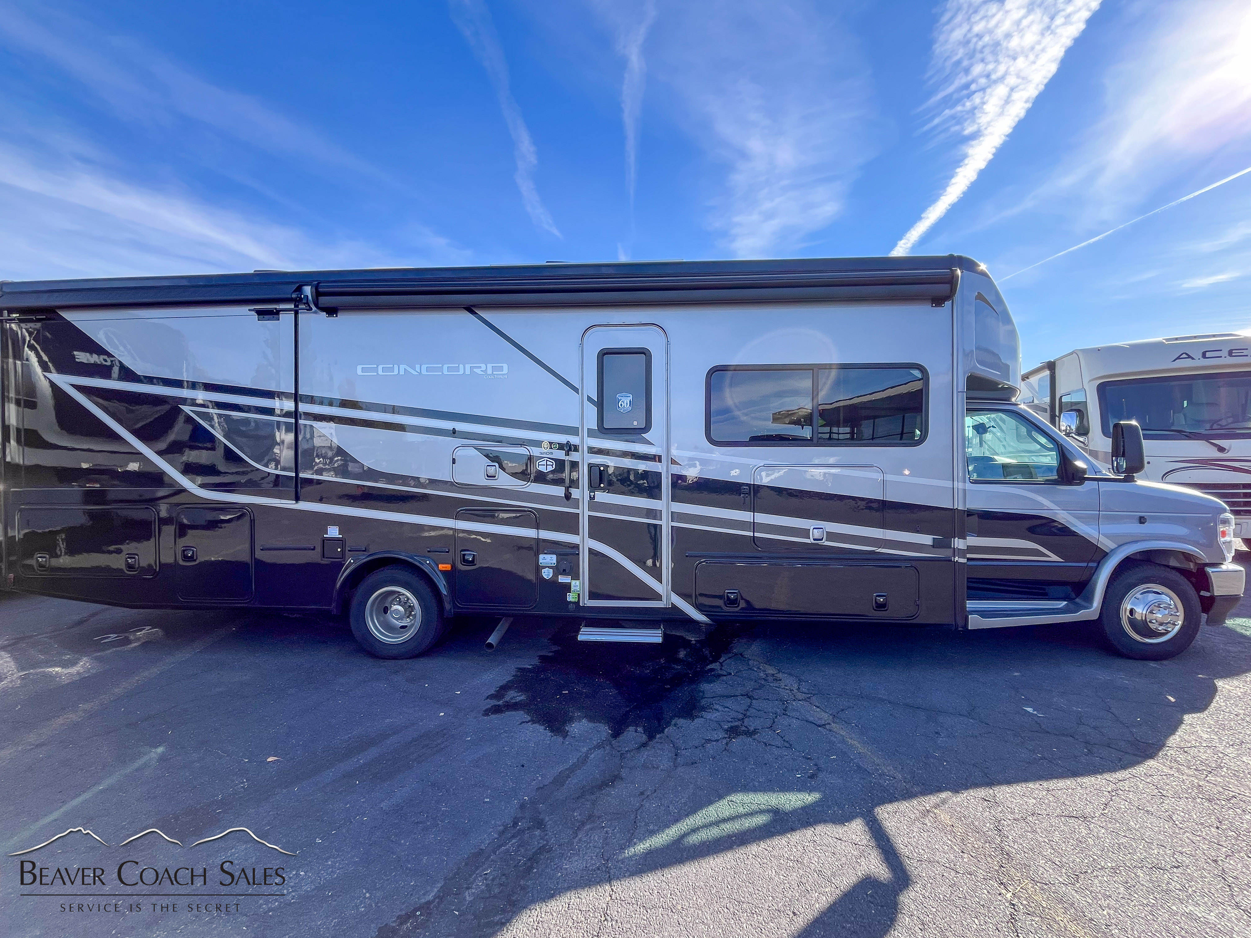 Interior kitchen area of 2025 Coachmen Concord 321DS showing full amenities for family meal preparation