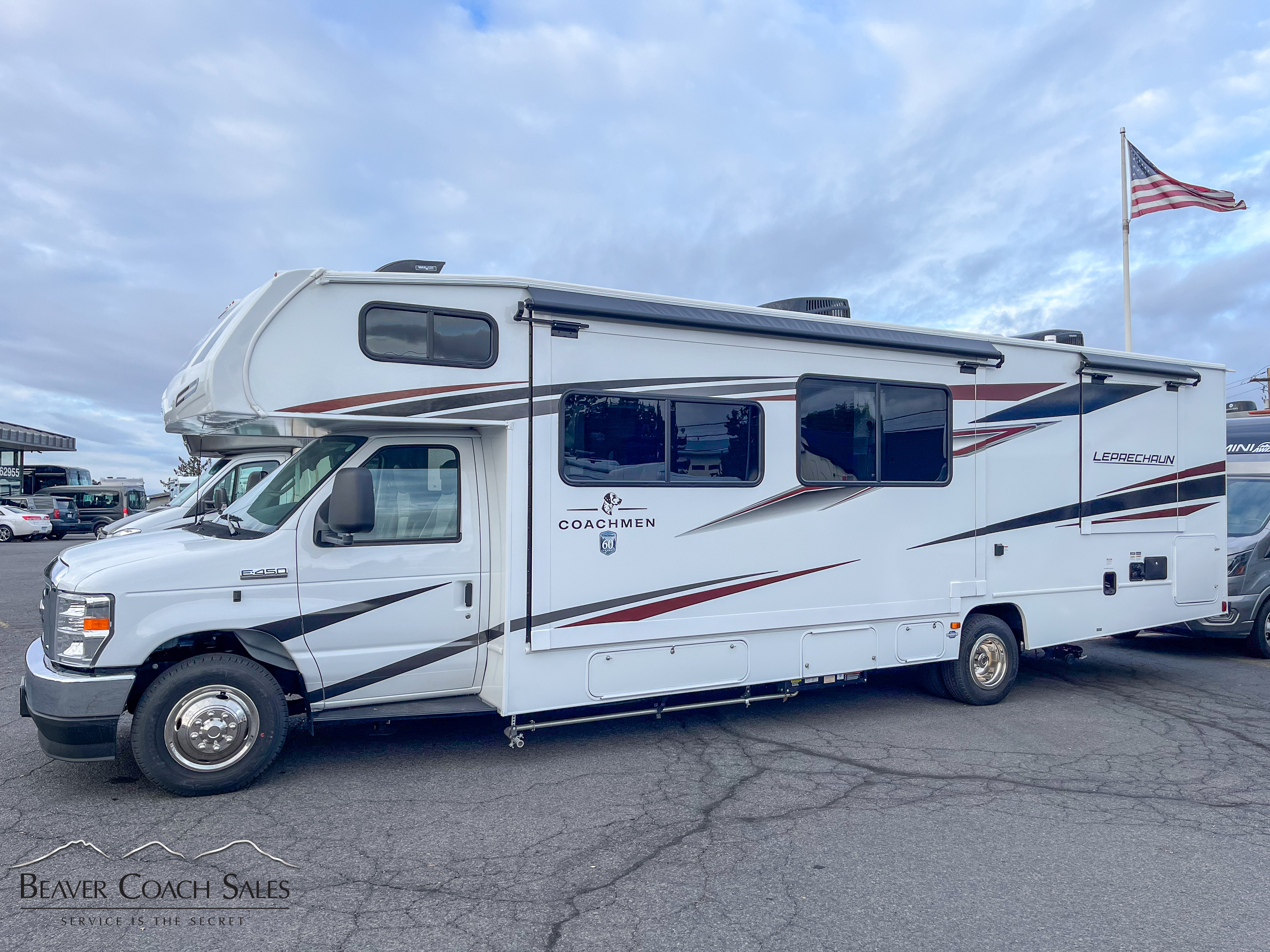 2025 Coachmen Leprechaun 319MB interior with bunk beds