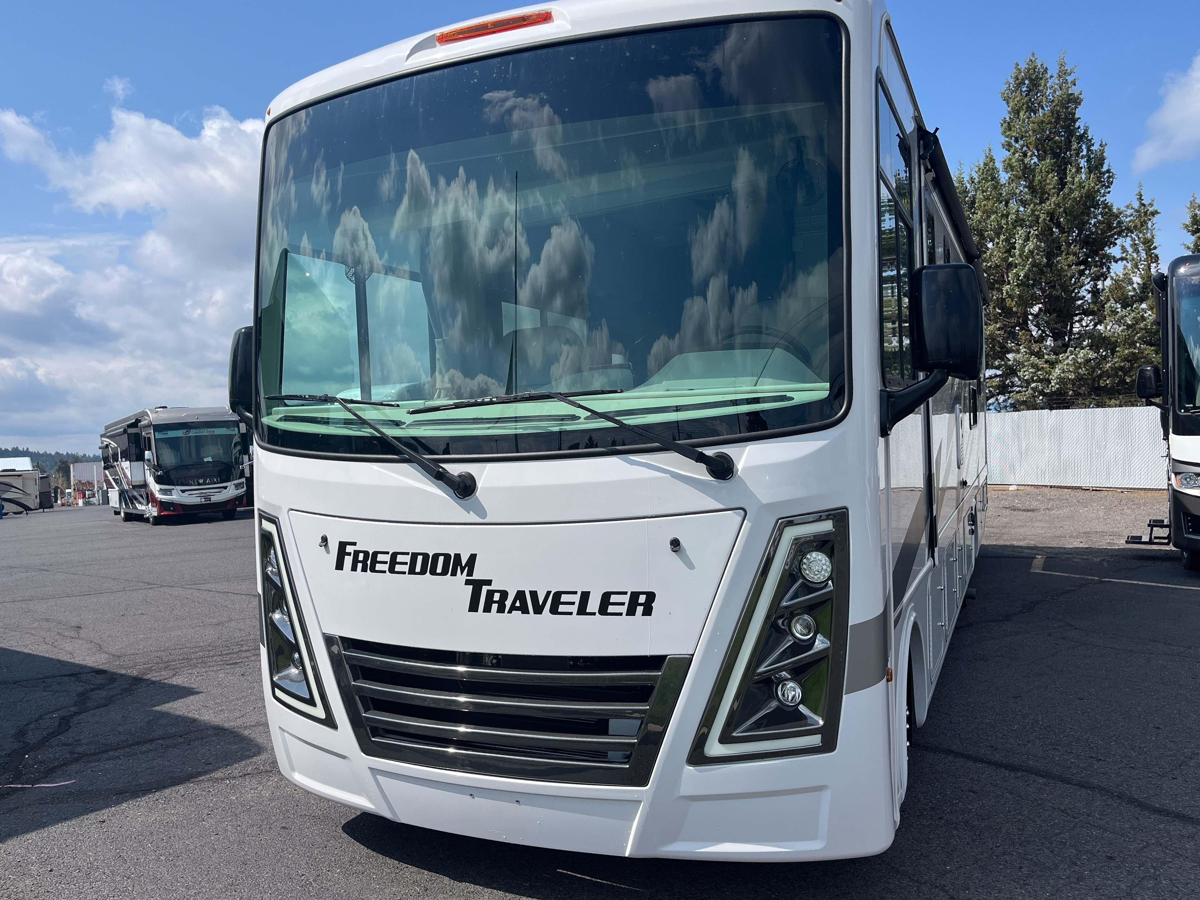 2025 Thor Freedom Traveler A32 ready for family adventures at Happy Campers RV Rentals in Bend, Oregon